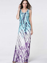 Load image into Gallery viewer, Casual Female Dress Plus Size Woman Dress Max Sleeveless O-neck Vestido Printing