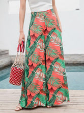 Load image into Gallery viewer, Casual Bohemian Beach High Waist Wide Leg Pants