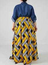 Load image into Gallery viewer, Be the Queen Plus Size Maxi Dress