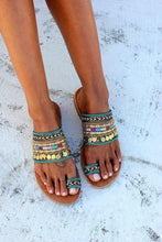 Load image into Gallery viewer, Summer Coin Beach Women Slippers Flip Flops Sandals