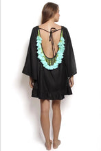 Load image into Gallery viewer, Bohemian Beach Loose Tassel Mini Dress
